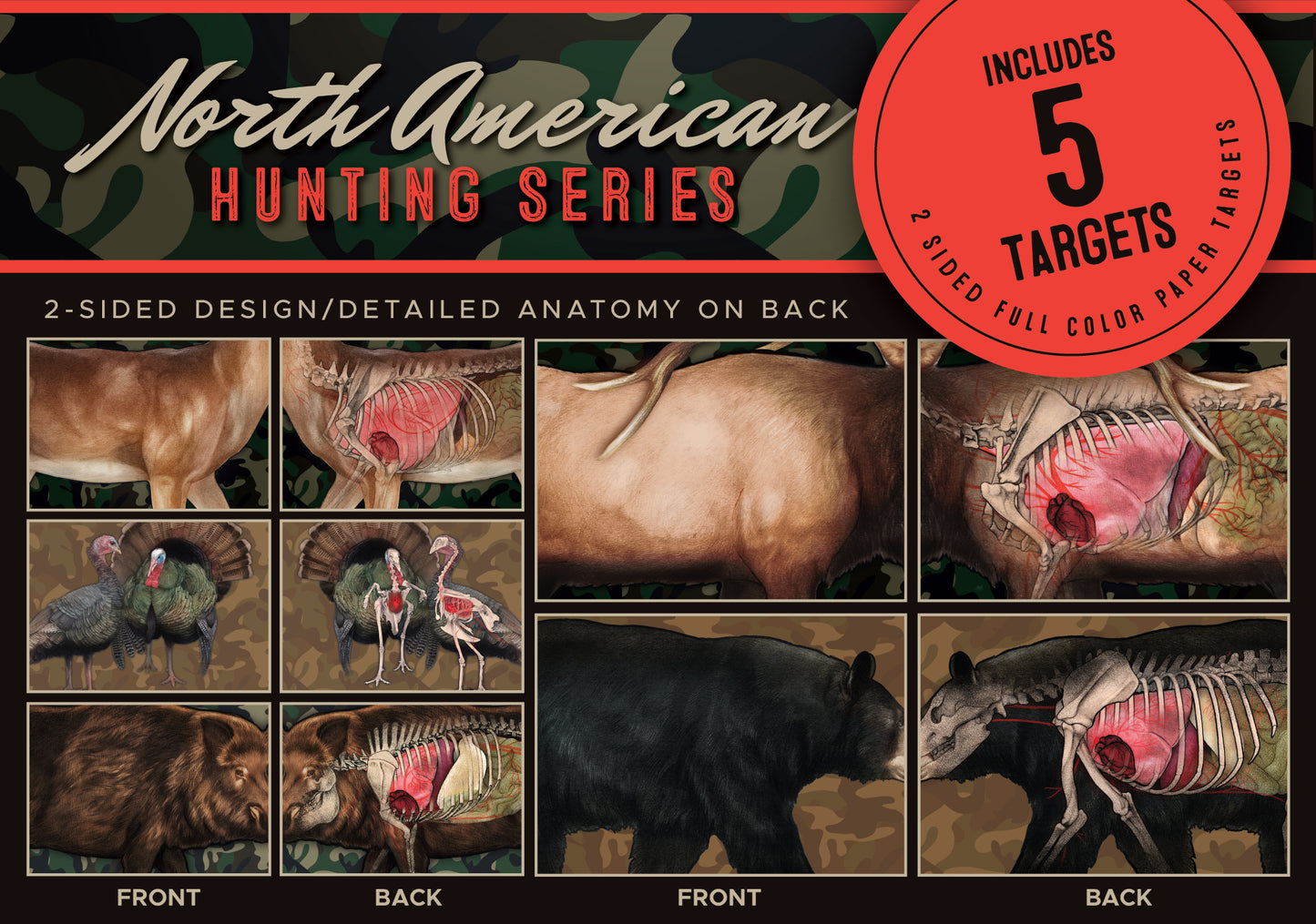 5 Pack North American Hunting Series