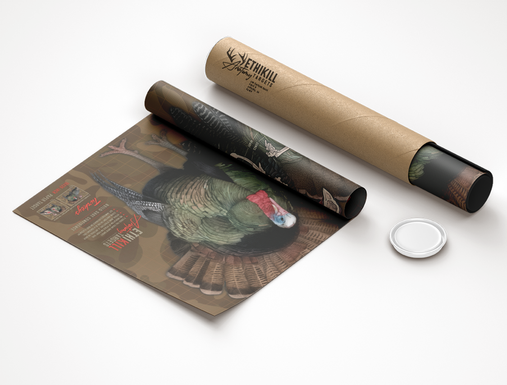5 Pack of 2 Sided Turkey Targets - 18x26 Inches